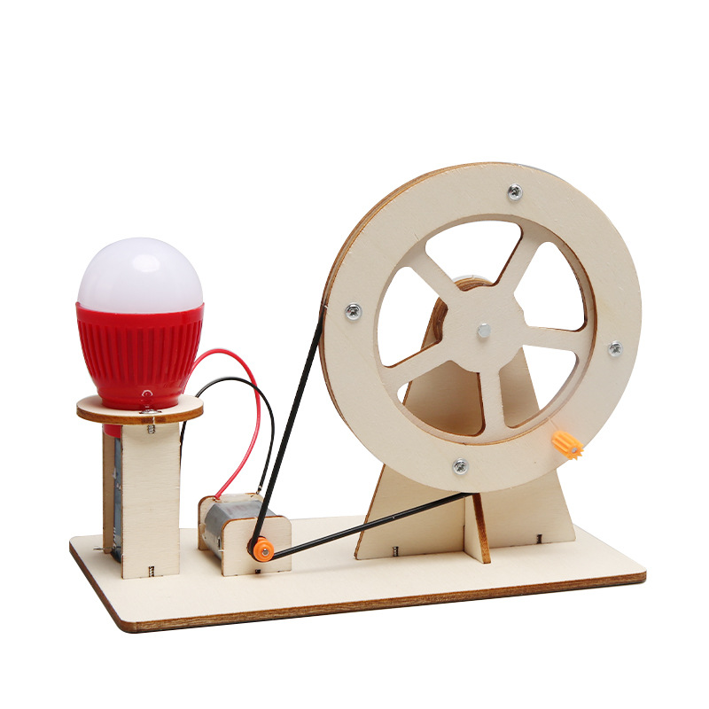 Diy Automation Projects - Mini DIY El Krank Jeneratörü Ampul