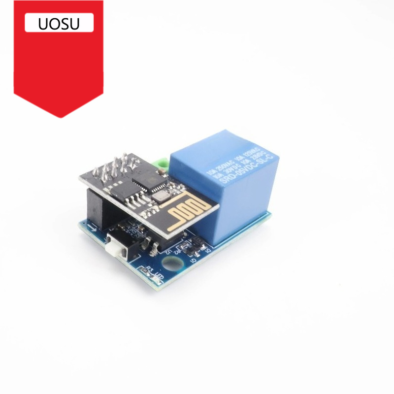 Home Automation With Arduino - ESP8266 ESP-01S 5V WiFi Röle Modülü