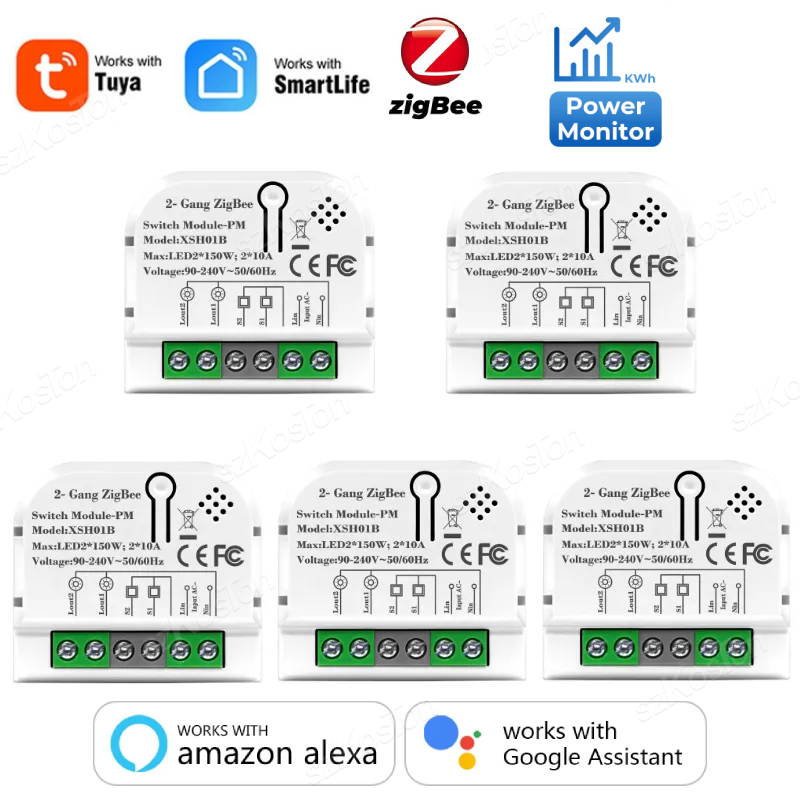 Home Automation Ideas - Tuya Zigbee3.0 Akıllı Anahtar 1/2 Gang