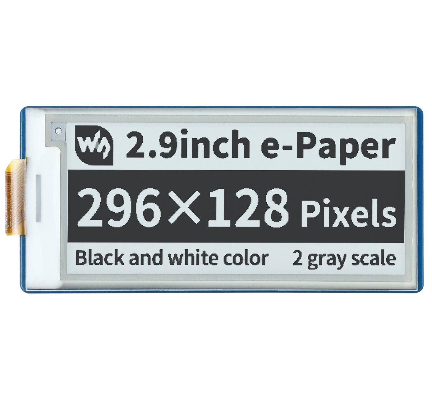 Waveshare Pico-ePaper-2.9, Ras - Display Epaper 2.9 incelemesi ve fiyatı
