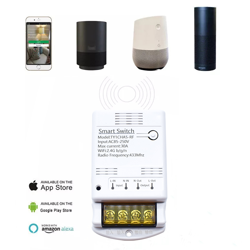 Wifi 30A Röle Modülü 85-250V 2 - Home Automation Ideas incelemesi ve fiyatı