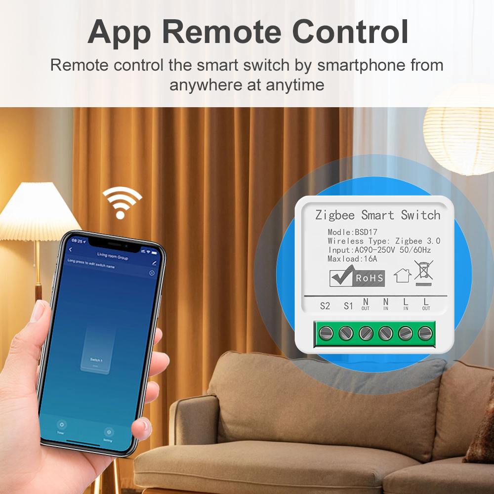 16A ZigBee3.0 Akıllı Işık Anah - Home Automation Diy incelemesi ve fiyatı