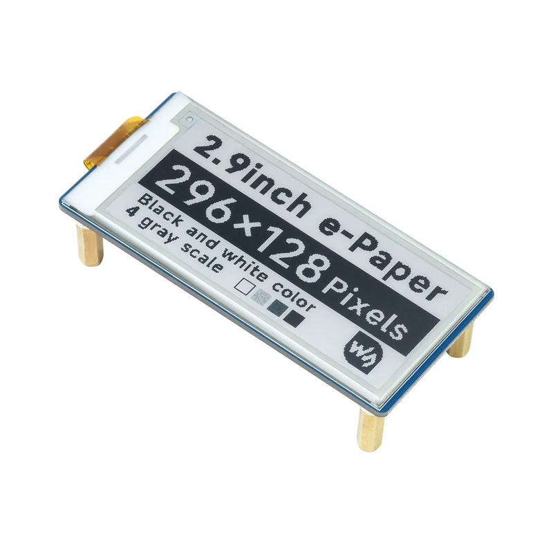 Raspberry Pi Pico için 2.9 inç - Display Epaper 2.9 incelemesi ve fiyatı