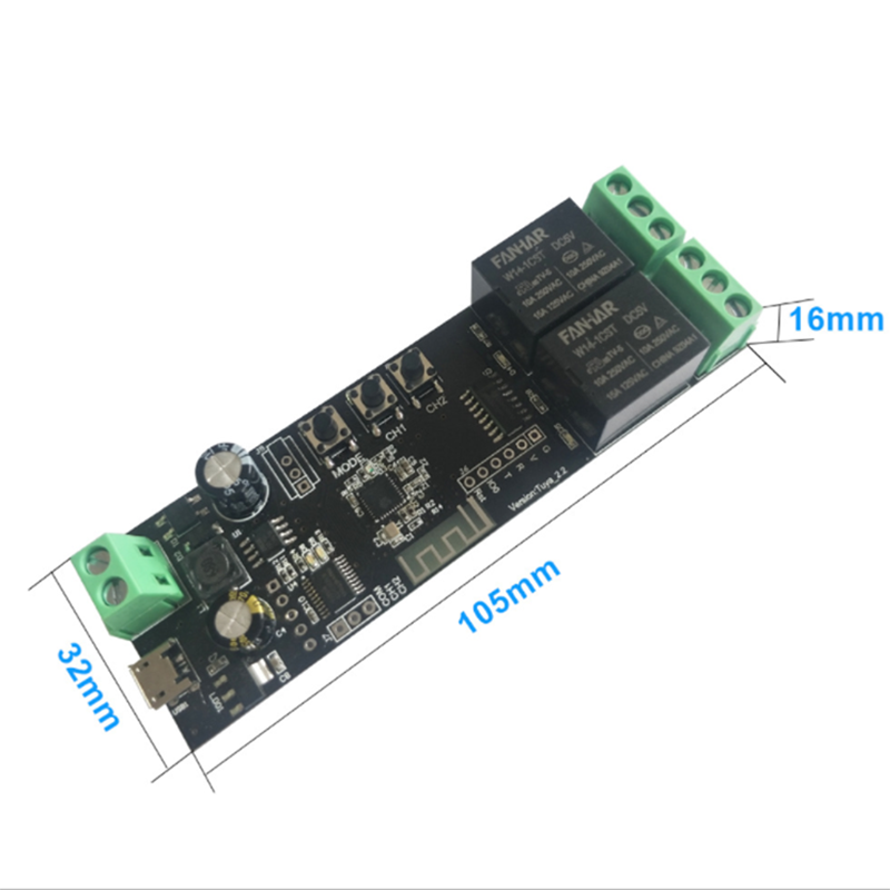 2CH Tuya Wifi akıllı kontrol p - Home Automation Diy incelemesi ve fiyatı