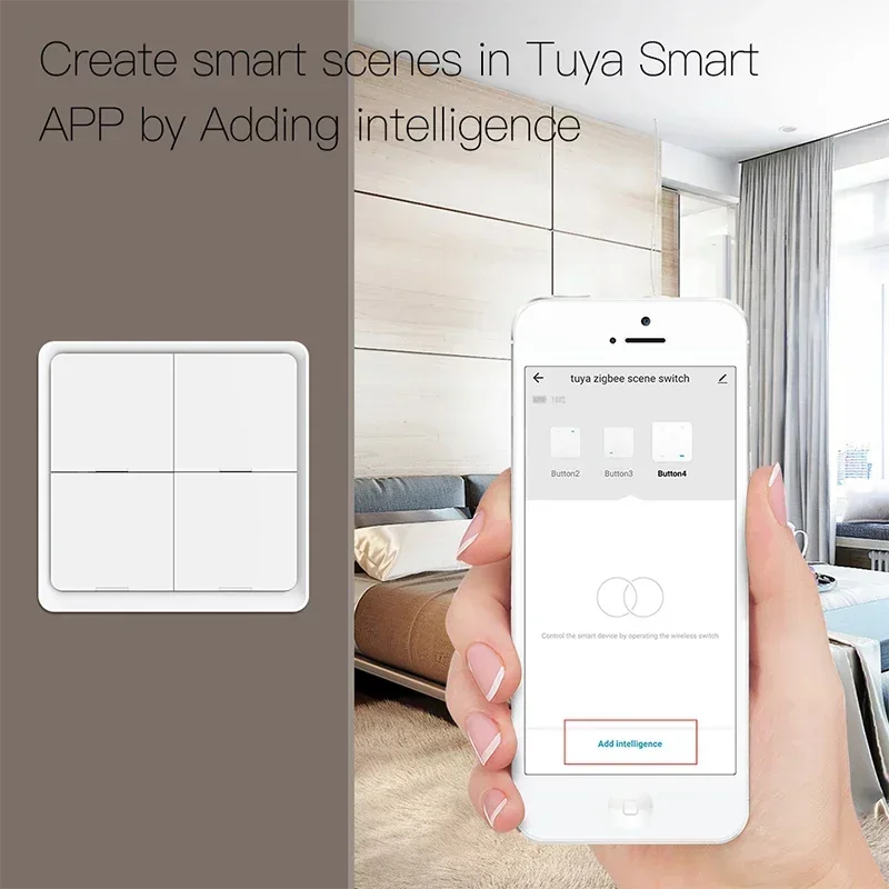 ZigBee kablosuz 4 Gang 12 sahn - Home Automation Ideas incelemesi ve fiyatı