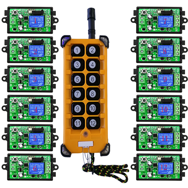 3000M Uzun Menzilli DC12V 24V  - Home Automation Diy incelemesi ve fiyatı