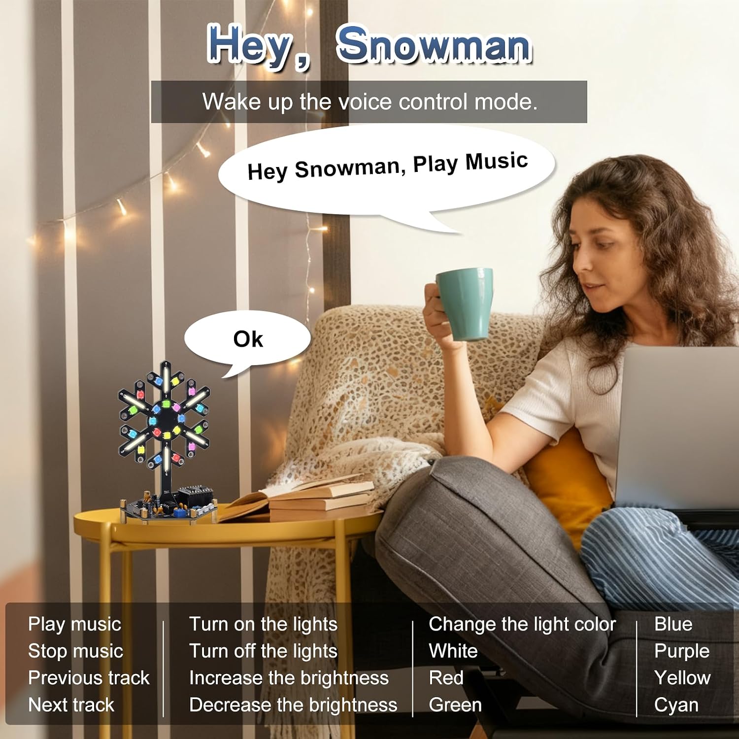Ses Kontrollü Spektrum Işık Le - Home Automation Diy incelemesi ve fiyatı