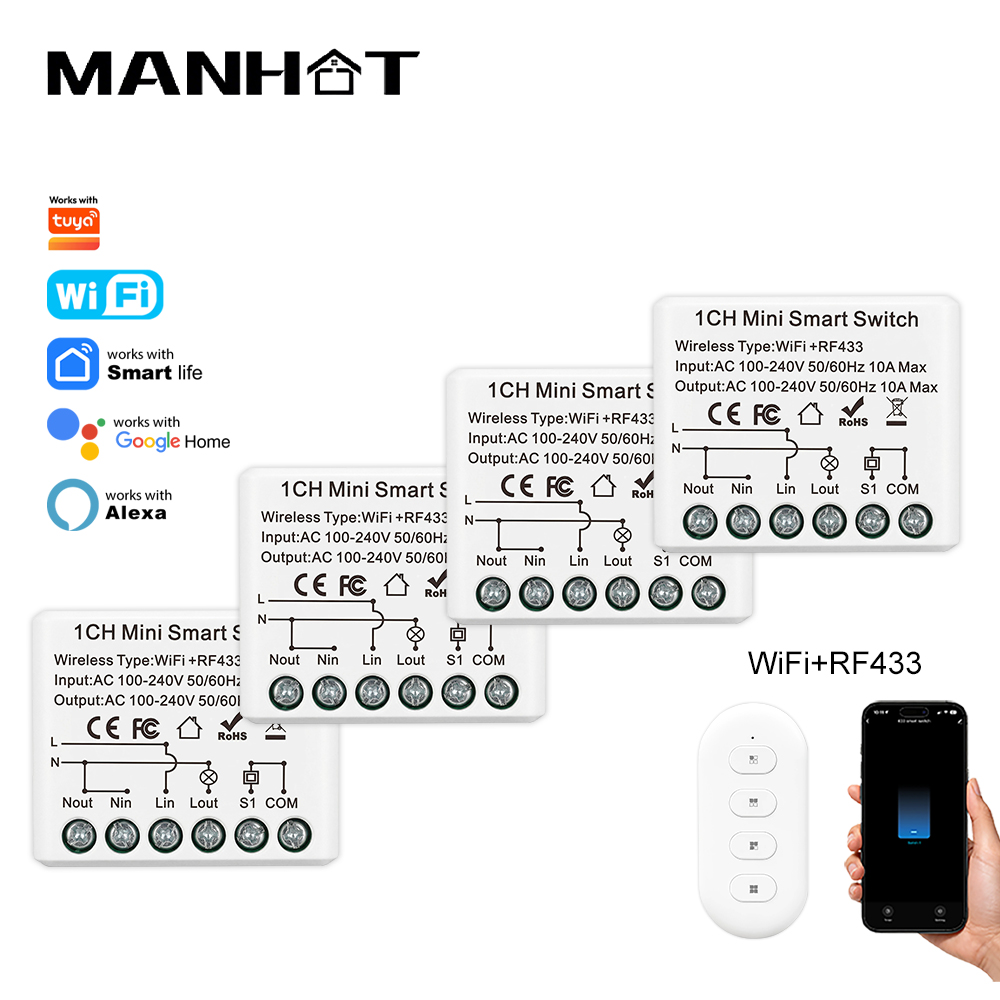 10A Mini WIFI Akıllı Anahtar R - Home Automation Ideas incelemesi ve fiyatı