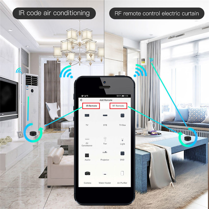 Tuya akıllı RF IR uzaktan kuma - Home Automation Ideas incelemesi ve fiyatı