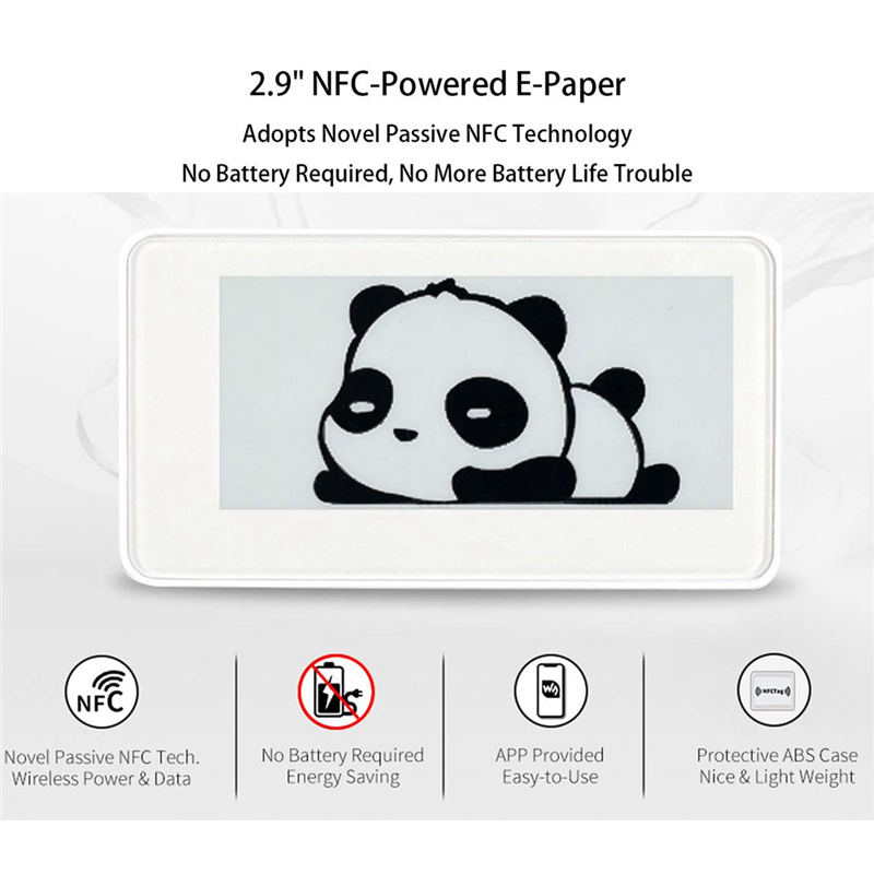 Waveshare 2.9 Inç Kablosuz NFC - Display Epaper 2.9 incelemesi ve fiyatı
